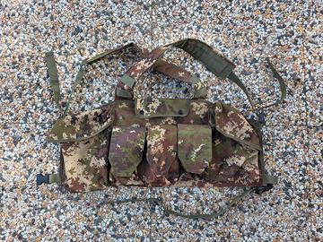 Gilet Tattico a 5 tasche Vegetato 
