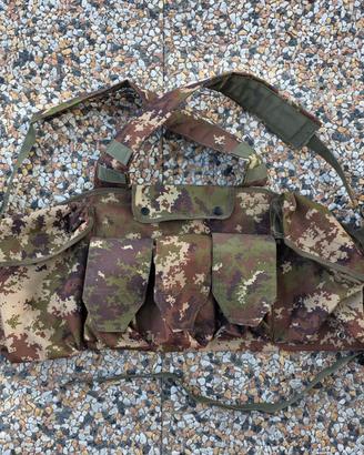 Gilet Tattico a 5 tasche Vegetato 