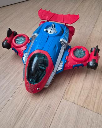 Aereo Spiderman Marvel jet giocattolo bambino