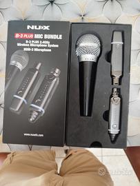 microfono wireless della Nux 