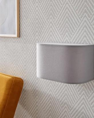 Applique moderno Manon grigio 4pezzi E27 INSPIRE