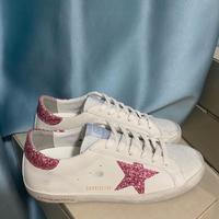 Golden Goose Super-Star Rosa Brillante, Taglia 39