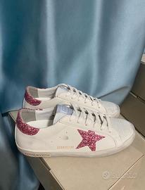 Golden Goose Super-Star Rosa Brillante, Taglia 39