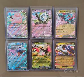 Lotto 6 Carte Pokémon RARE - MEGA LATIAS ex + Sal