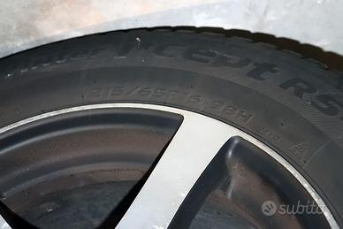 Cerchi lega 16’’ per Nissan Qashqai+gomme invernal
