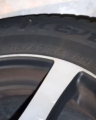 Cerchi lega 16’’ per Nissan Qashqai+gomme invernal