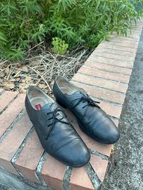 Scarpe da tango argentino Paqul grigie