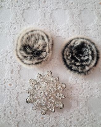 Merceria accessori per cucito spille decorazioni 