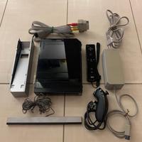 Nintendo Wii v1 retro compatibile Gamecube nera