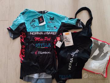 Divisa estiva ciclismo professionale MSTINA tg XS