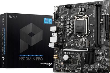 SCHEDA MADRE MAINBOARD MSI H510M-A PRO LGA 1200