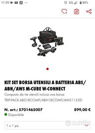 WURTH- avvitatore -tassellatore-smerigliatrice