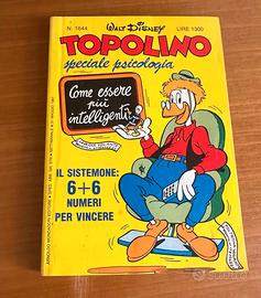 Lotto 9 +1 fumetti Topolino anni ’80