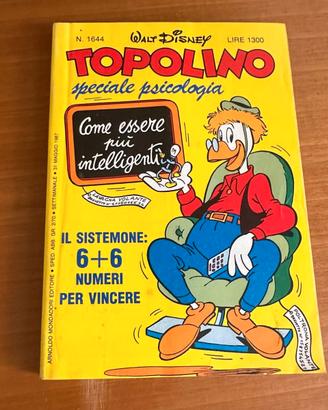 Lotto 9 +1 fumetti Topolino anni ’80