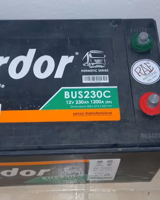 Batteria  camion trattore Nordor 1200 A 230Ah 12V