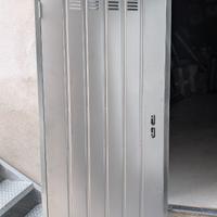 PORTA CANTINA IN LAMIERA ZINCATA