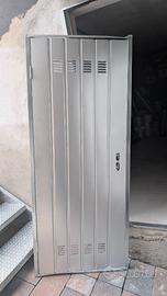 PORTA CANTINA IN LAMIERA ZINCATA