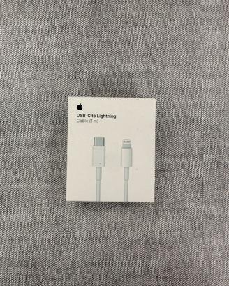 Cavo Ricarica Apple iPhone Usb-c Lightning 1m