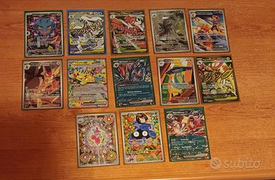 lotto carte pokemon