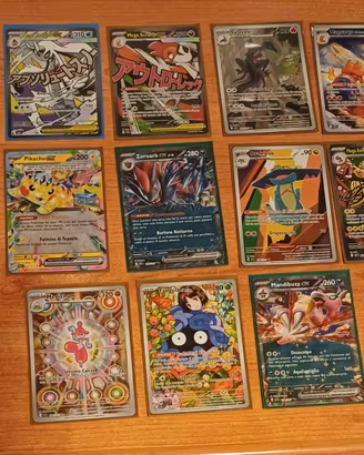 lotto carte pokemon