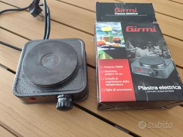 Piastra elettrica Girmi da 500W
