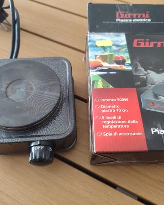 Piastra elettrica Girmi da 500W