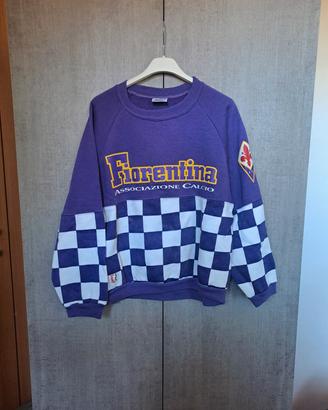 Felpa Vintage Ac Fiorentina Tg S Made in Italy