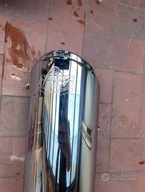 Harley Davidson Dyna marmitta e cerchio