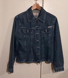 Onyx giacca jeans donna blu vintage 90S