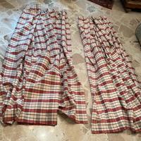 Coppia tende coprenti in tela b mt. 3 x h 1.96