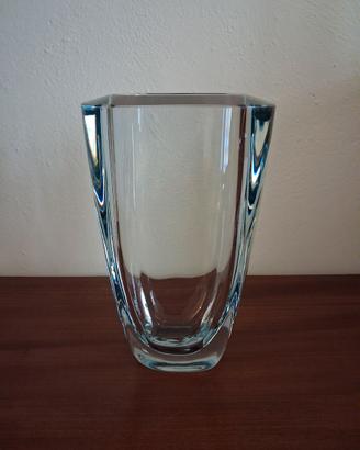 Vaso in cristallo firmato Strombergshyttan Svezia