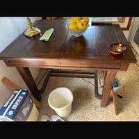 Tavolo antiquariato in noce