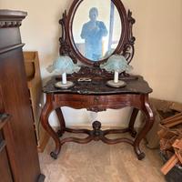 Mobile in legno con specchio