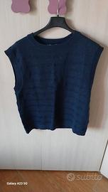 gilet blu
