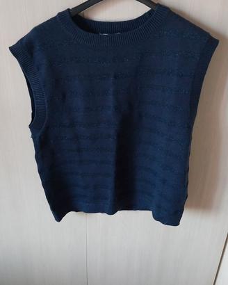 gilet blu