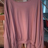 Camicetta particolare color malva