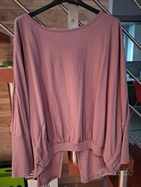 Camicetta particolare color malva