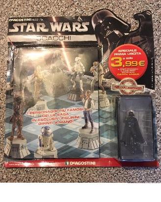 STAR WARS scacchi - 1°nr. sigillato - DARTH VADER
