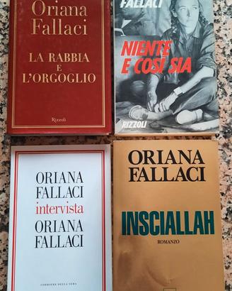 Sette libri di Oriana Fallaci