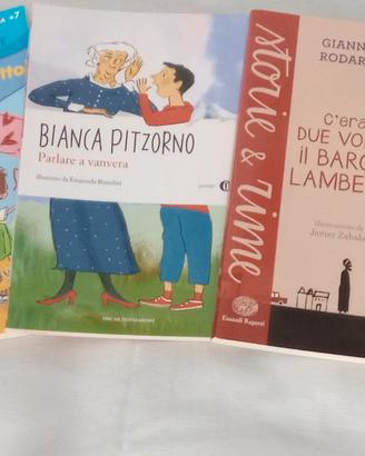 Libri narrativa vari (5 pezzi).
