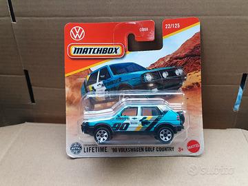 volkswagen golf country matchbox