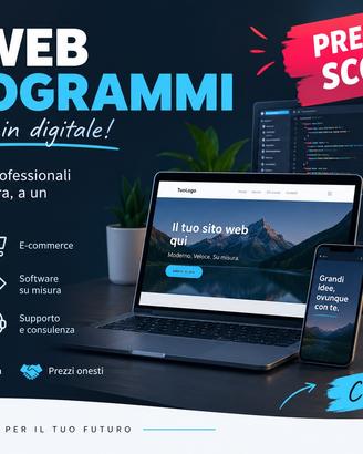 Realizzazione siti web e programmi