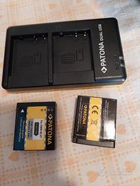 batterie lumix LX 15con caricatore