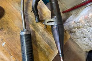 motore crf 450 2024 motore gilera 80cc + marmitta