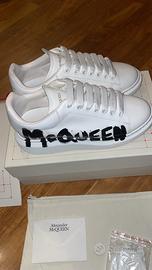scarpe Alexander Mcqueen bianche