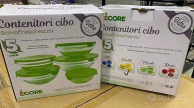 Contenitori alimenti in vetro - nuovi