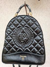 Zainetto in pelle nero