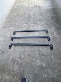 Barre portatutto Ford transit coustom a scomparsa