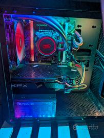 PC gaming Xeon RX 580 16GB Ram leggi