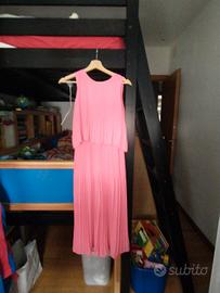 Abito lungo pantaloni plissettato Sarabanda